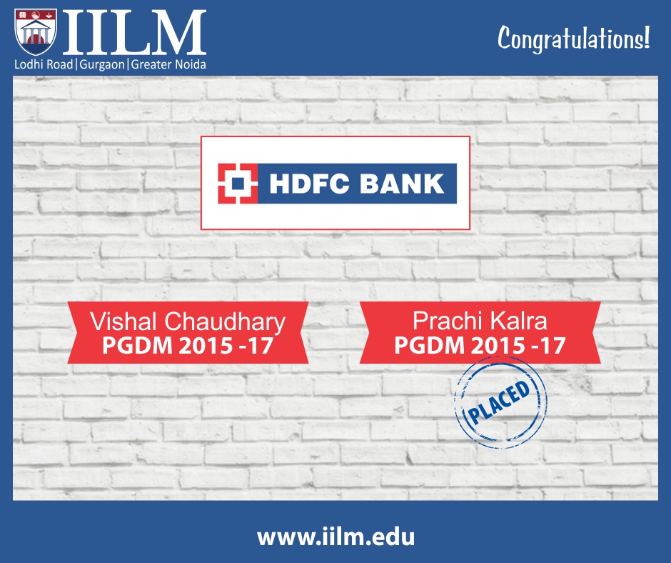 HDFC Bank | Students Placed