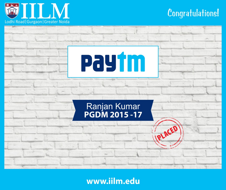 PayTM | Students Placed
