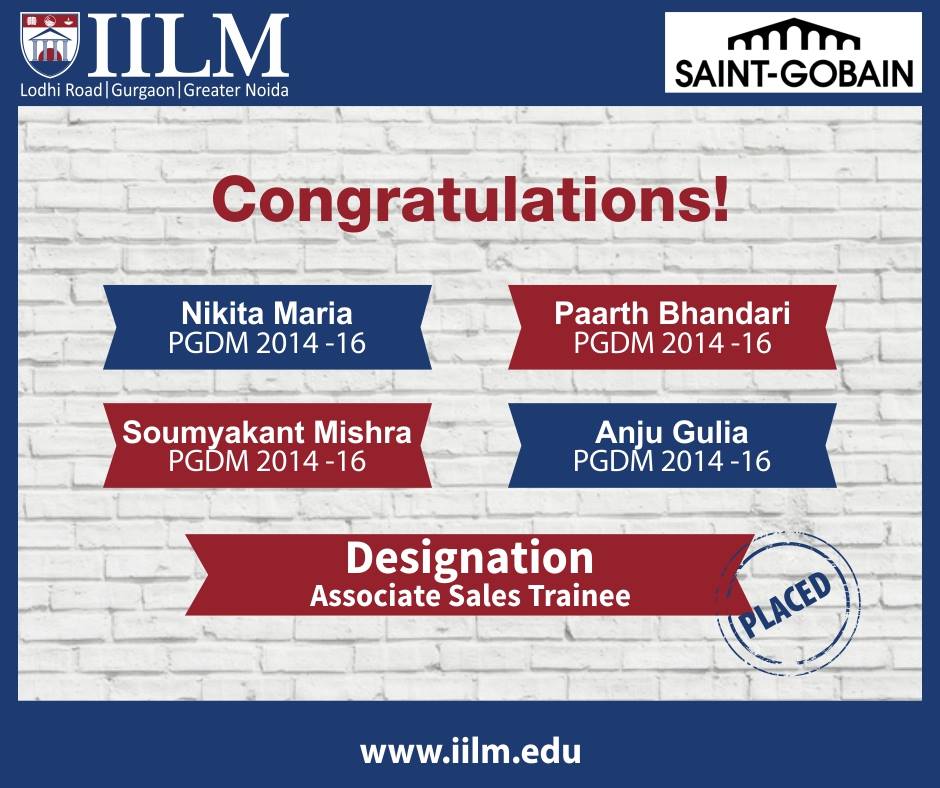 SAINT-GOBAIN | Students Placed