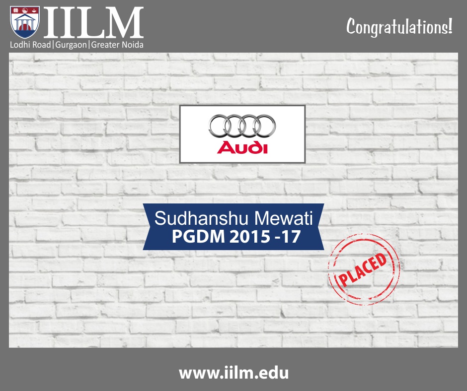 Audi India | Students Placed