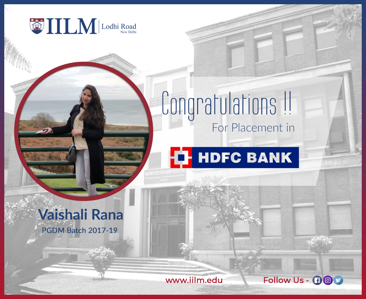 IILM-HDFC-Bank