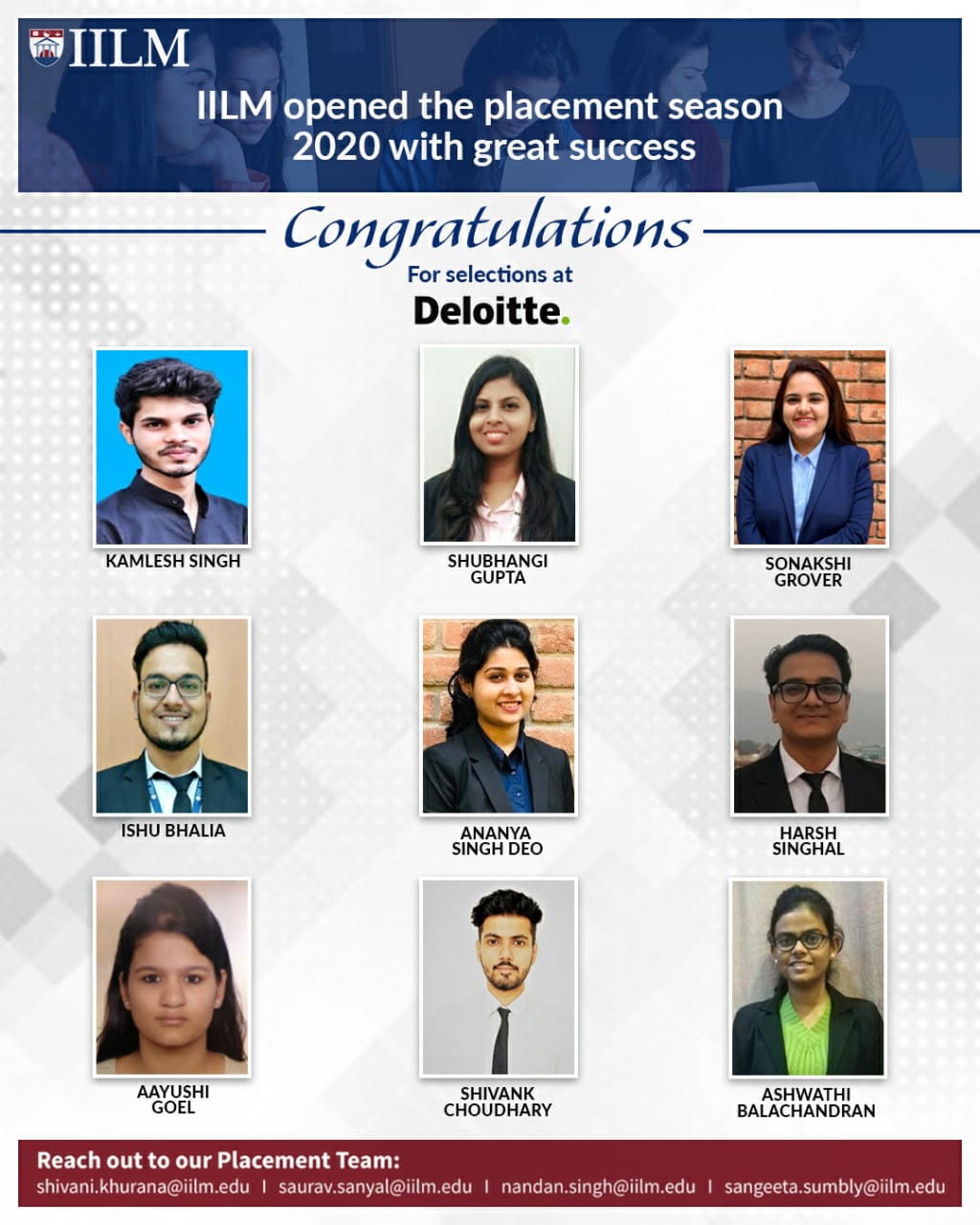 Placement 2020 in Deloitte