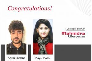 Summer Internship with Mahindra lifespaces